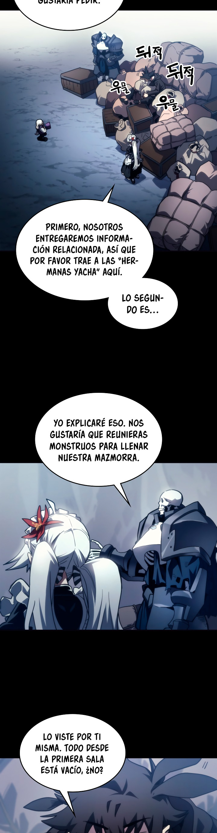 Actuando como un jefe final pero soy demasiado vago para ello capítulo 105, página 8