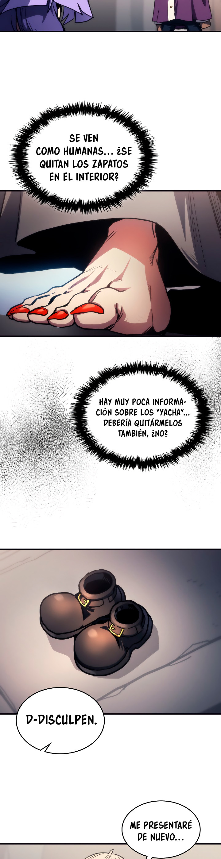 Actuando como un jefe final pero soy demasiado vago para ello capítulo 105, página 19