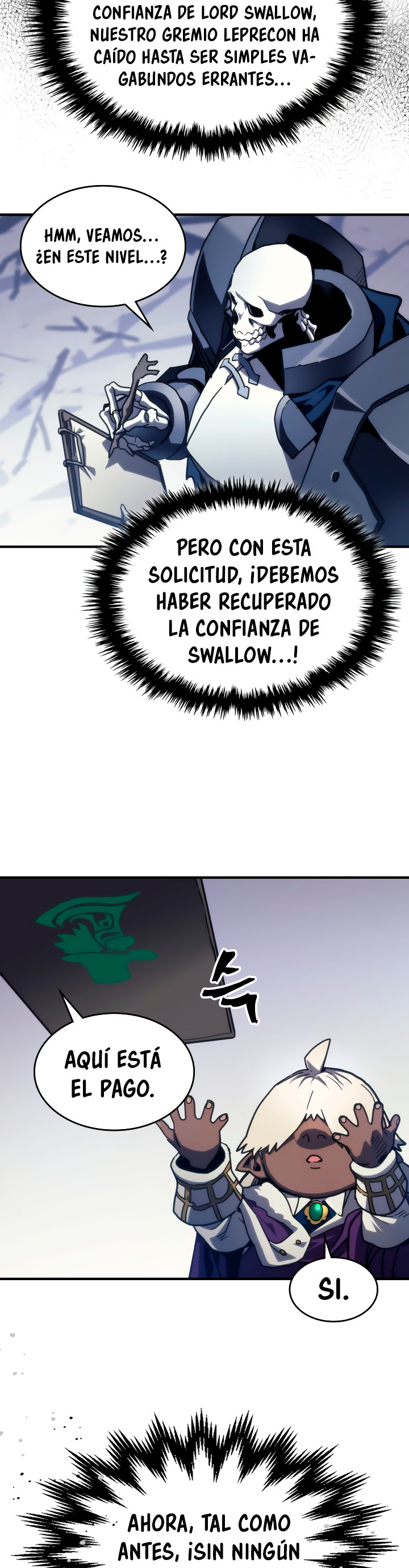 Actuando como un jefe final pero soy demasiado vago para ello capítulo 106, página 9