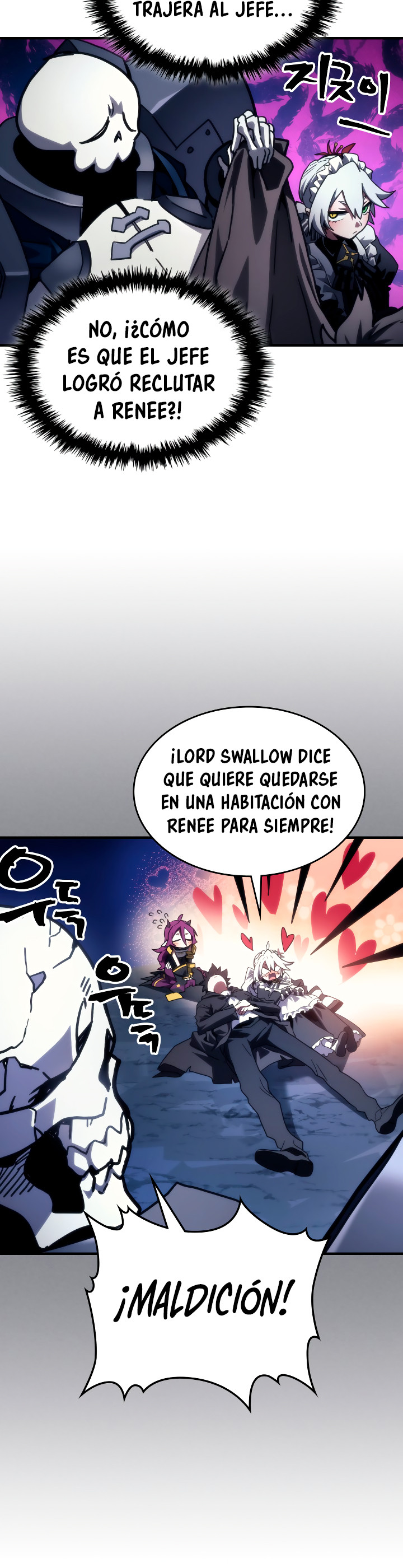 Actuando como un jefe final pero soy demasiado vago para ello capítulo 106, página 32