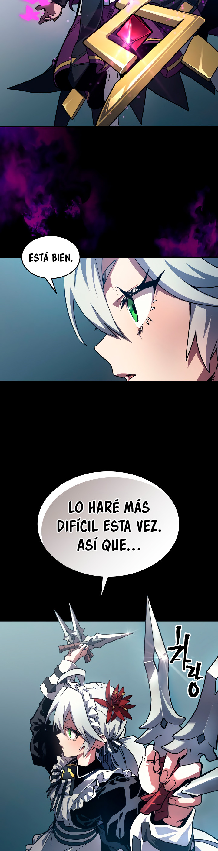 Actuando como un jefe final pero soy demasiado vago para ello capítulo 107, página 6