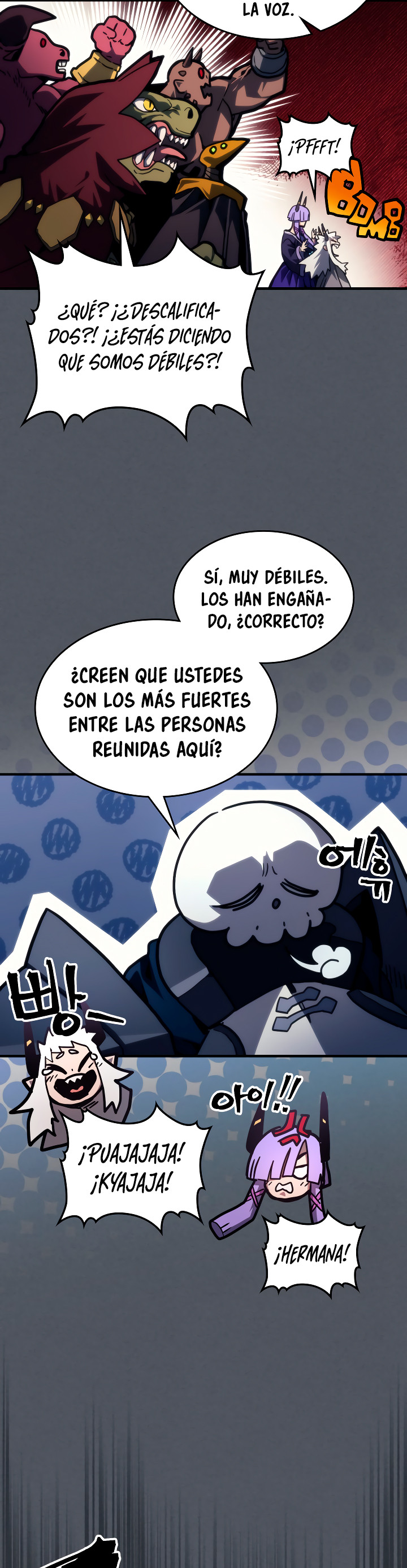 Actuando como un jefe final pero soy demasiado vago para ello capítulo 107, página 18