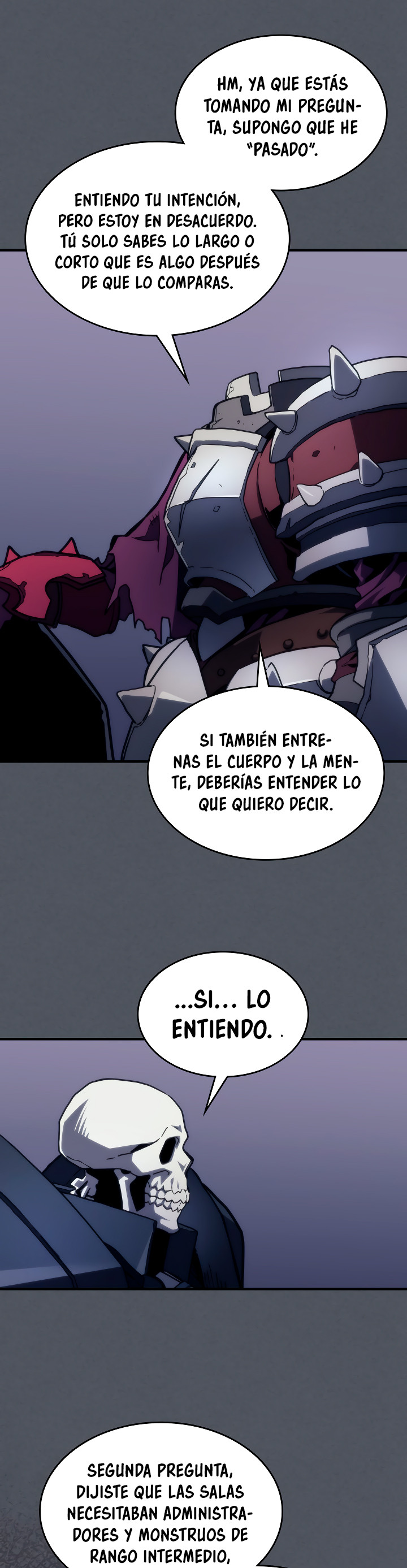 Actuando como un jefe final pero soy demasiado vago para ello capítulo 107, página 20