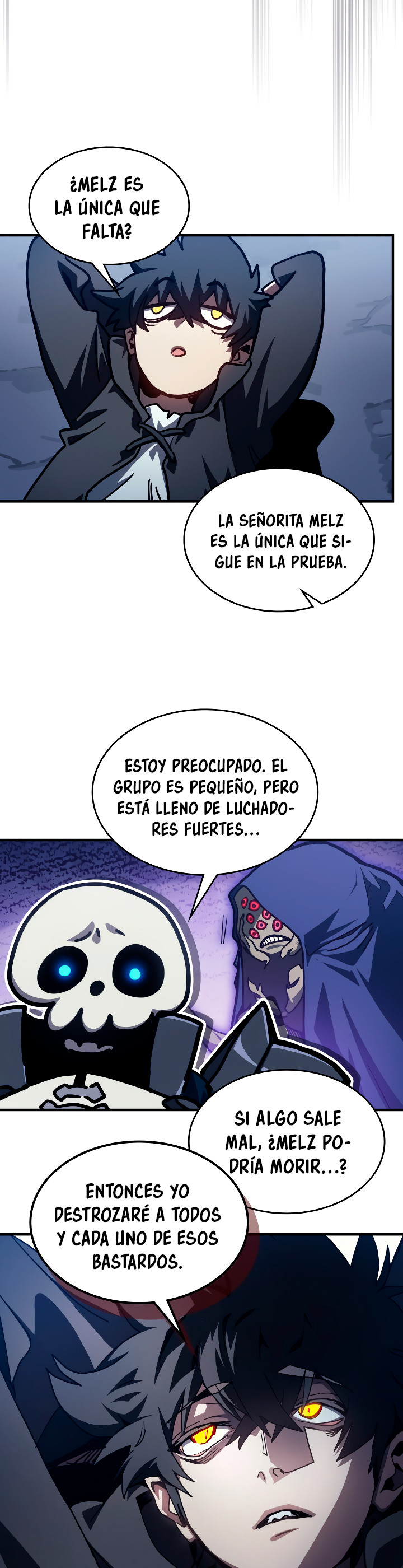 Actuando como un jefe final pero soy demasiado vago para ello capítulo 108, página 28