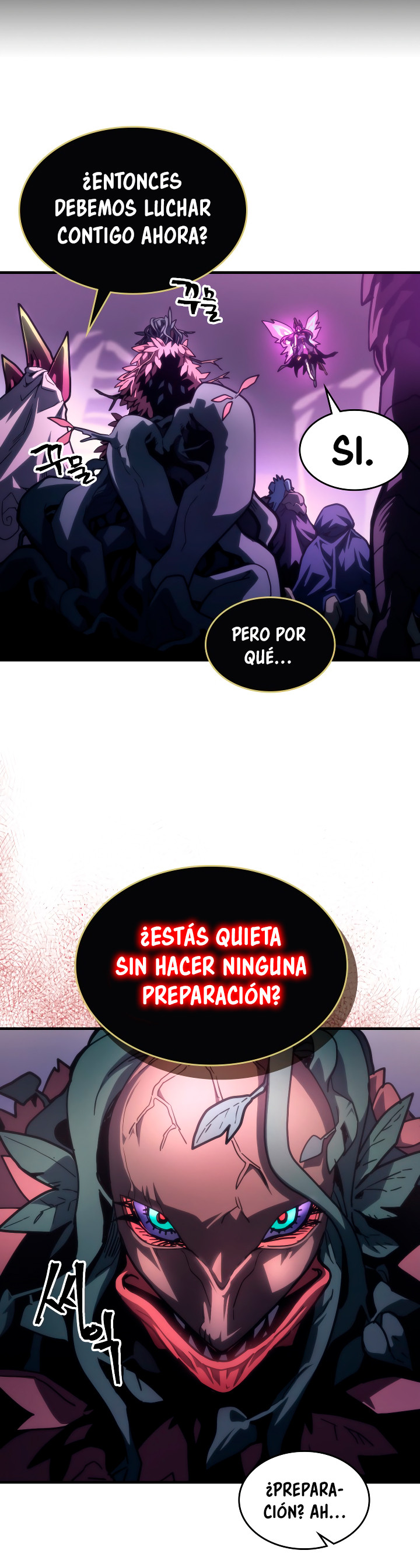 Actuando como un jefe final pero soy demasiado vago para ello capítulo 109, página 11