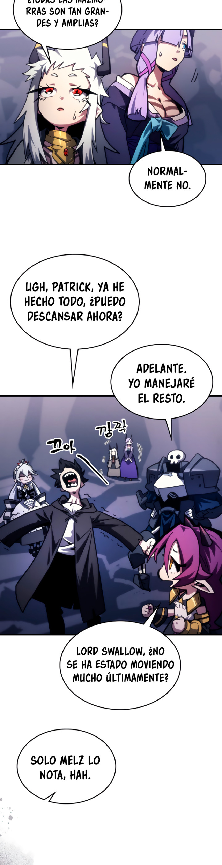 Actuando como un jefe final pero soy demasiado vago para ello capítulo 110, página 10
