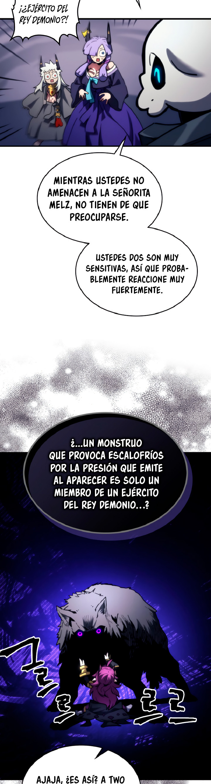 Actuando como un jefe final pero soy demasiado vago para ello capítulo 110, página 15