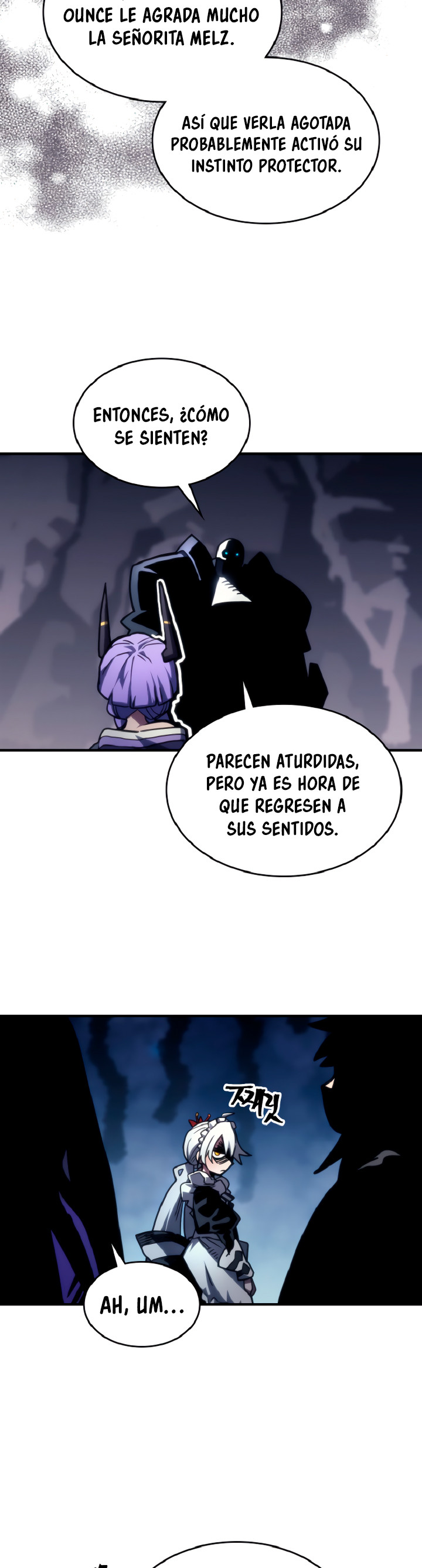 Actuando como un jefe final pero soy demasiado vago para ello capítulo 110, página 16