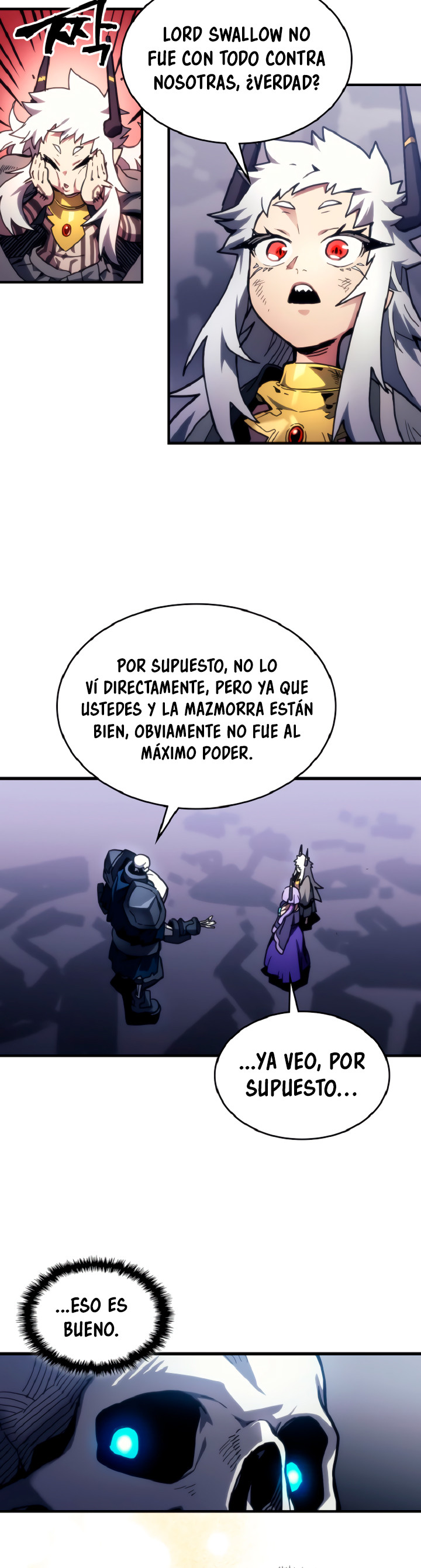 Actuando como un jefe final pero soy demasiado vago para ello capítulo 110, página 17
