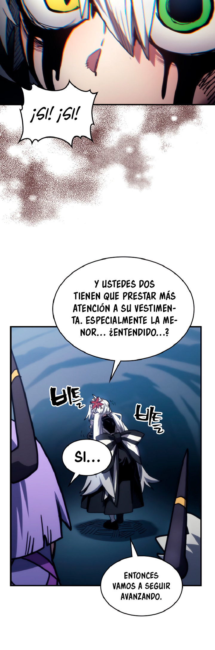 Actuando como un jefe final pero soy demasiado vago para ello capítulo 110, página 35