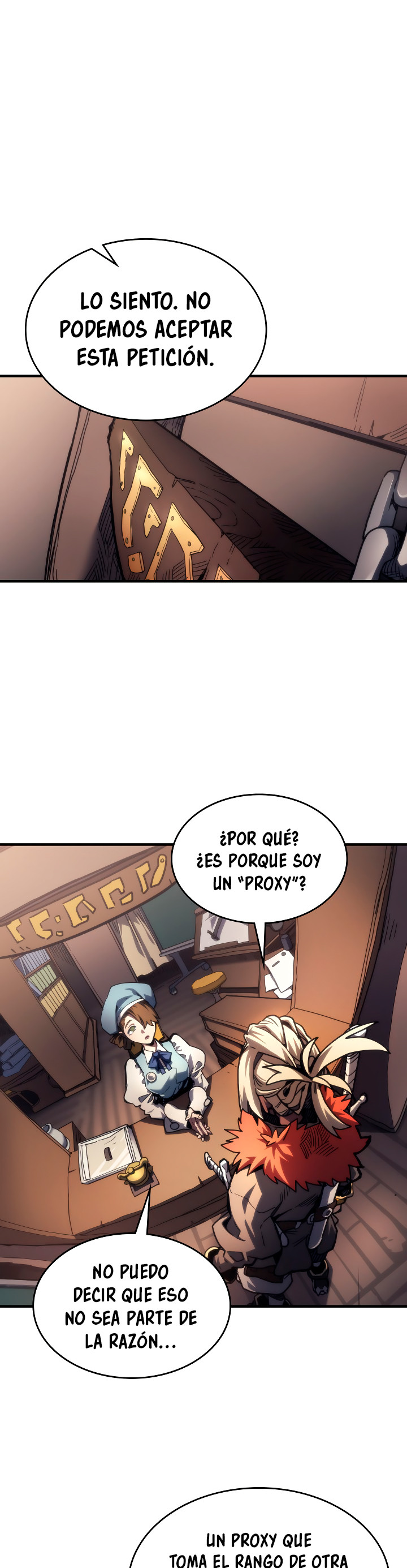 Actuando como un jefe final pero soy demasiado vago para ello capítulo 111, página 7