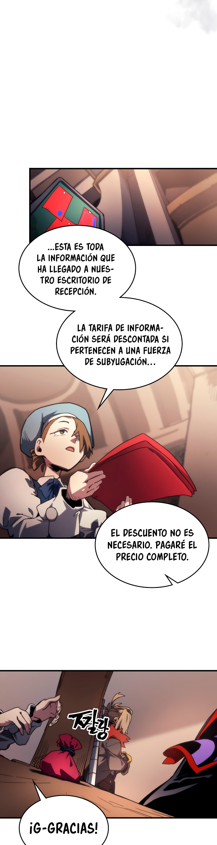 Actuando como un jefe final pero soy demasiado vago para ello capítulo 111, página 15