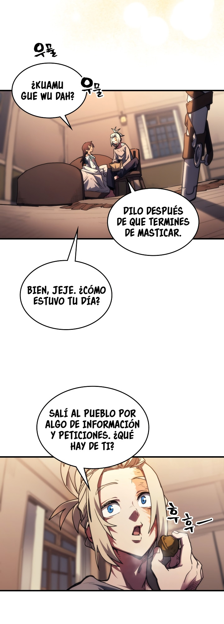 Actuando como un jefe final pero soy demasiado vago para ello capítulo 112, página 5