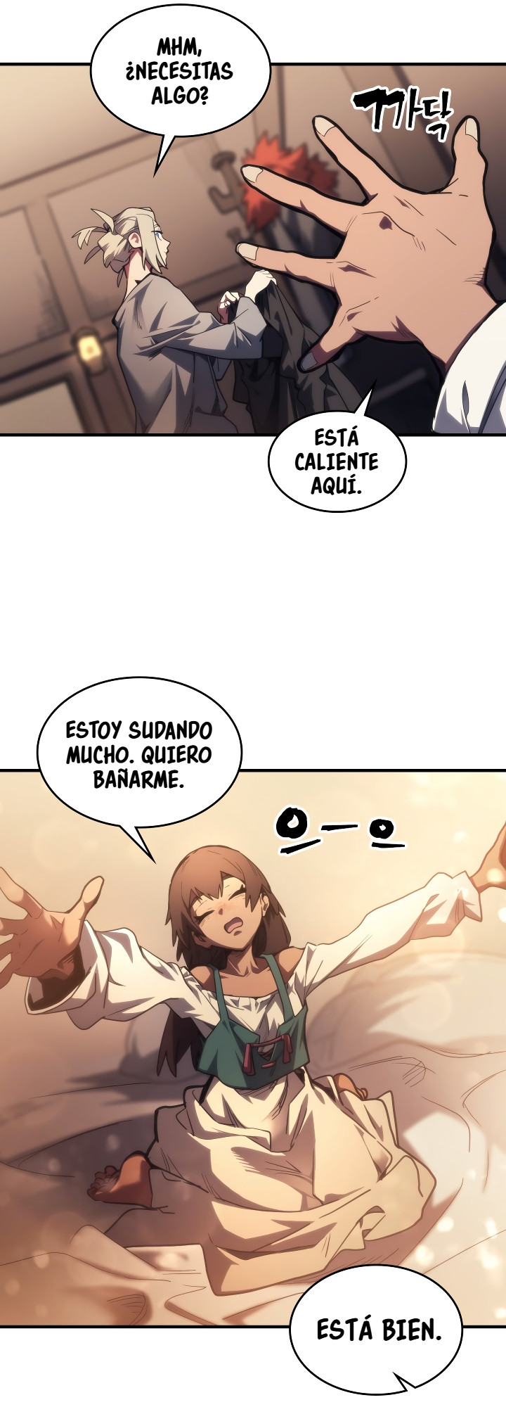 Actuando como un jefe final pero soy demasiado vago para ello capítulo 112, página 9