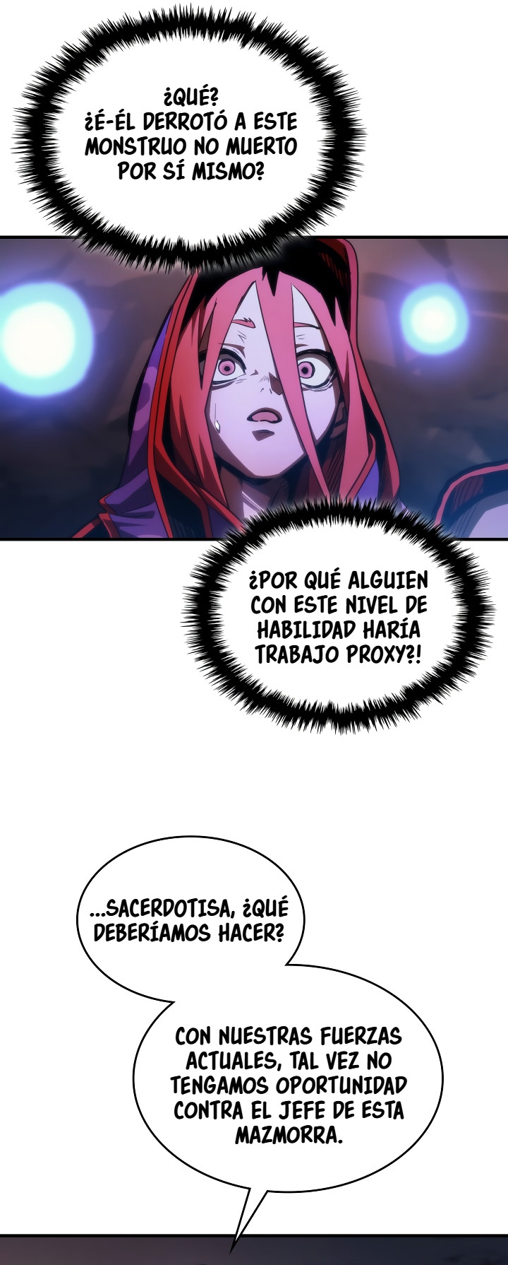Actuando como un jefe final pero soy demasiado vago para ello capítulo 112, página 45