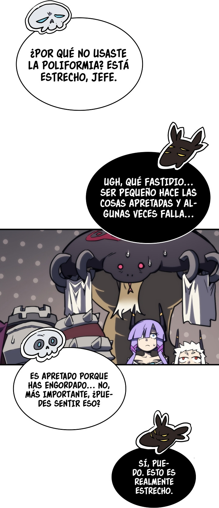 Actuando como un jefe final pero soy demasiado vago para ello capítulo 113, página 9