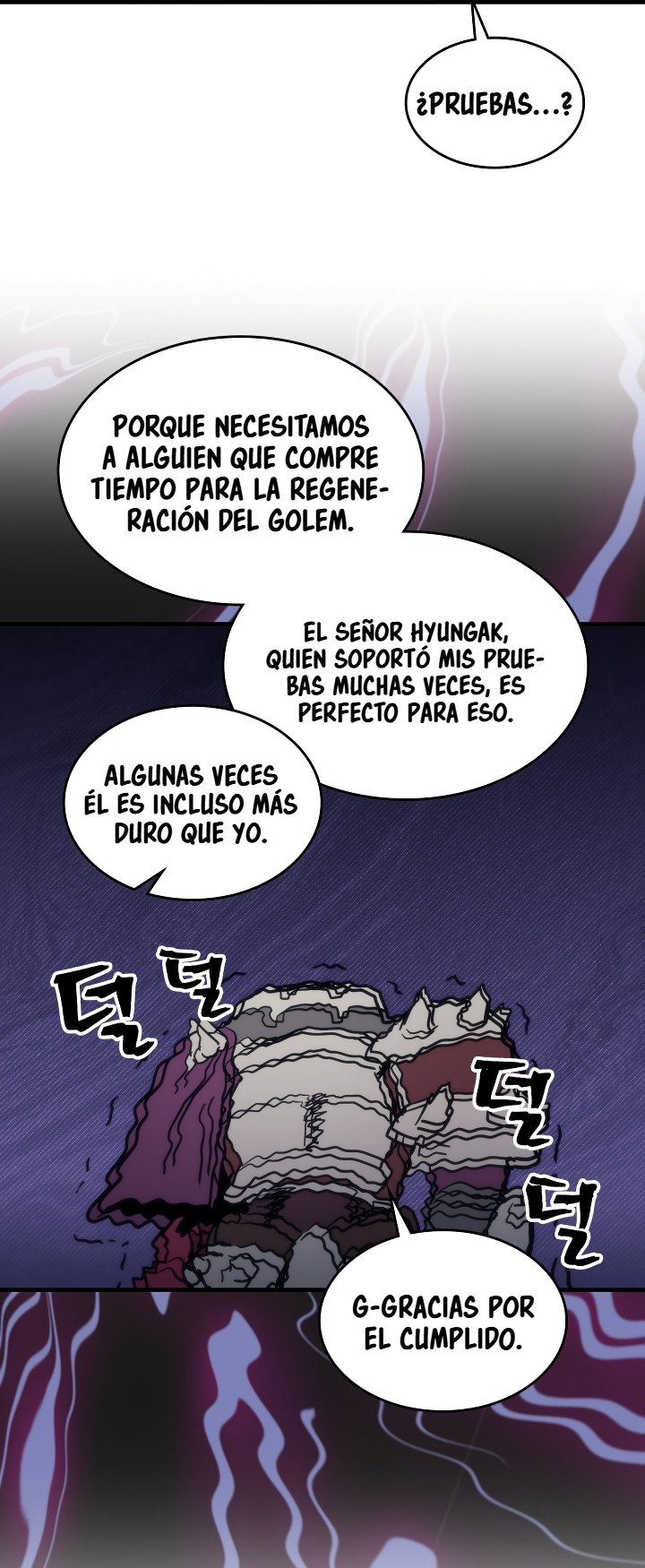 Actuando como un jefe final pero soy demasiado vago para ello capítulo 113, página 27