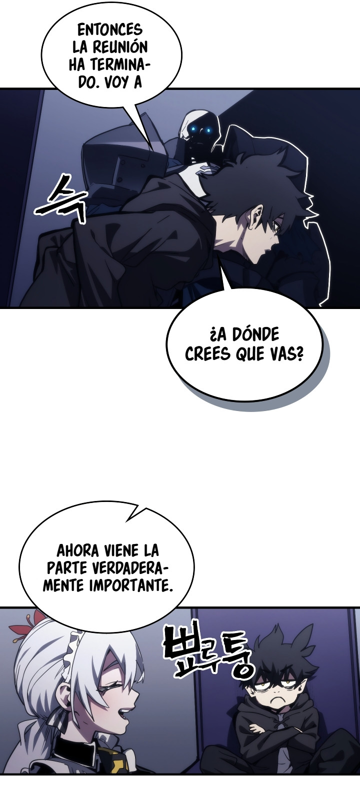 Actuando como un jefe final pero soy demasiado vago para ello capítulo 113, página 31