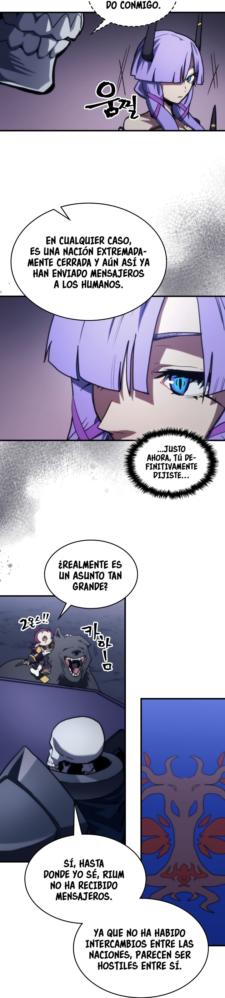 Actuando como un jefe final pero soy demasiado vago para ello capítulo 113, página 46