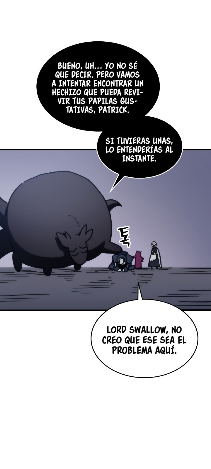 Actuando como un jefe final pero soy demasiado vago para ello capítulo 114, página 18