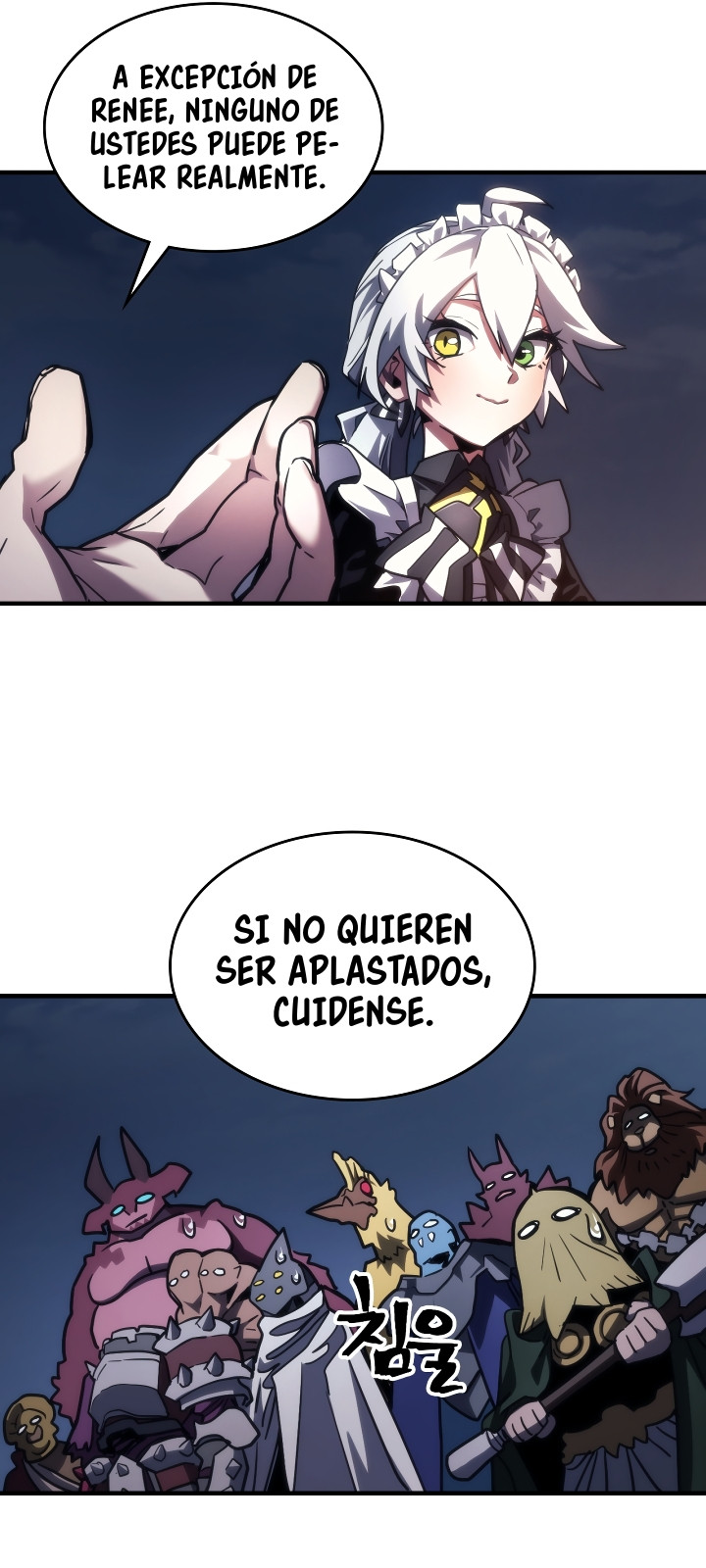 Actuando como un jefe final pero soy demasiado vago para ello capítulo 115, página 12