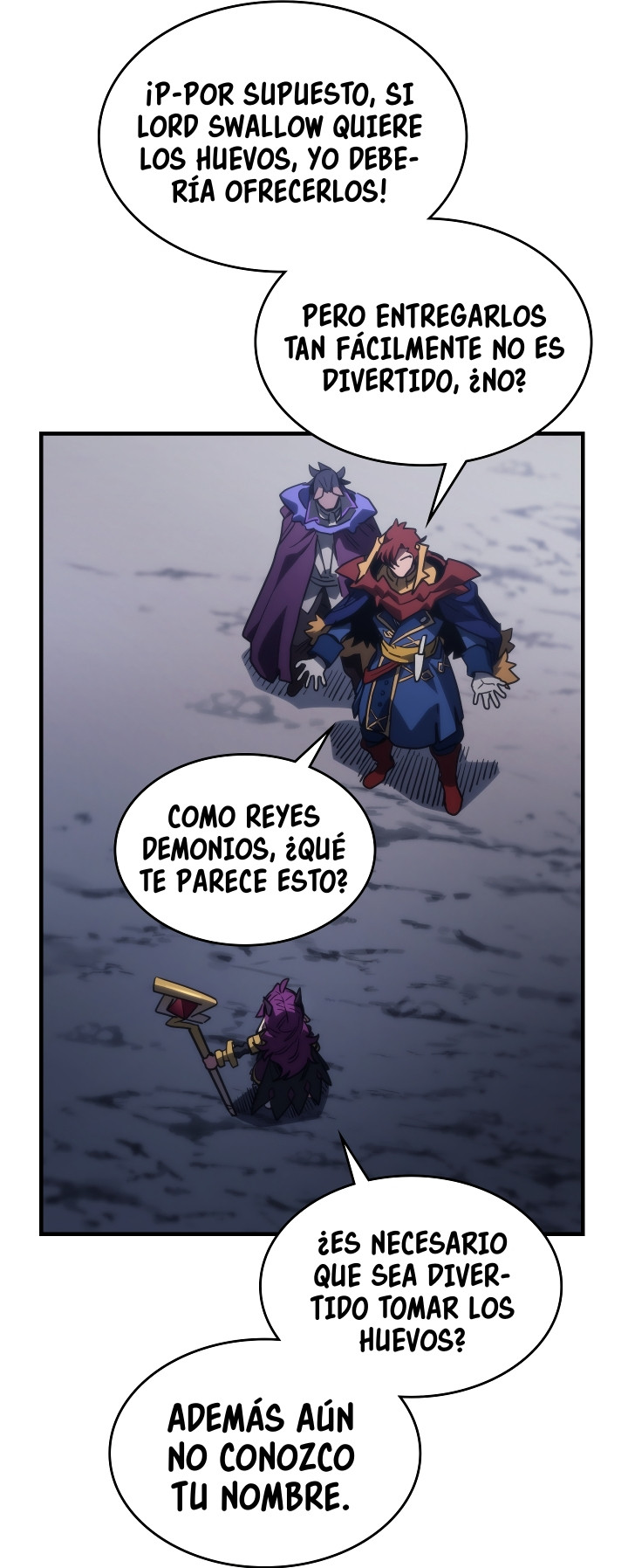 Actuando como un jefe final pero soy demasiado vago para ello capítulo 115, página 52