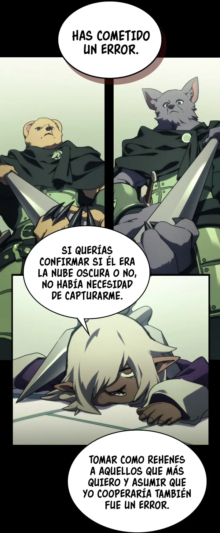 Actuando como un jefe final pero soy demasiado vago para ello capítulo 122, página 96