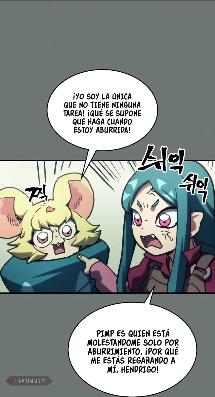 Actuando como un jefe final pero soy demasiado vago para ello capítulo 124, página 19