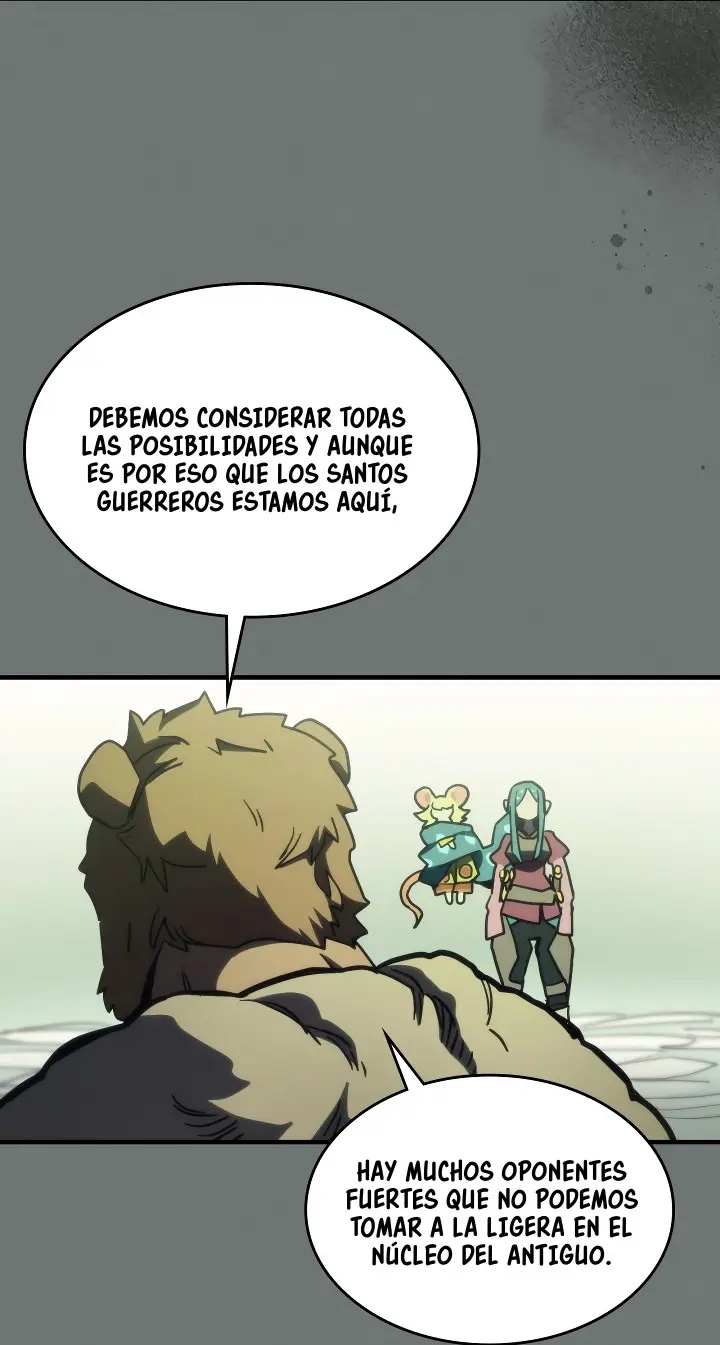 Actuando como un jefe final pero soy demasiado vago para ello capítulo 124, página 28