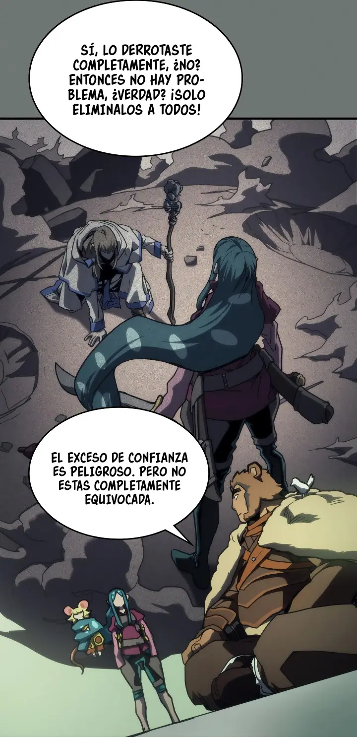 Actuando como un jefe final pero soy demasiado vago para ello capítulo 124, página 31