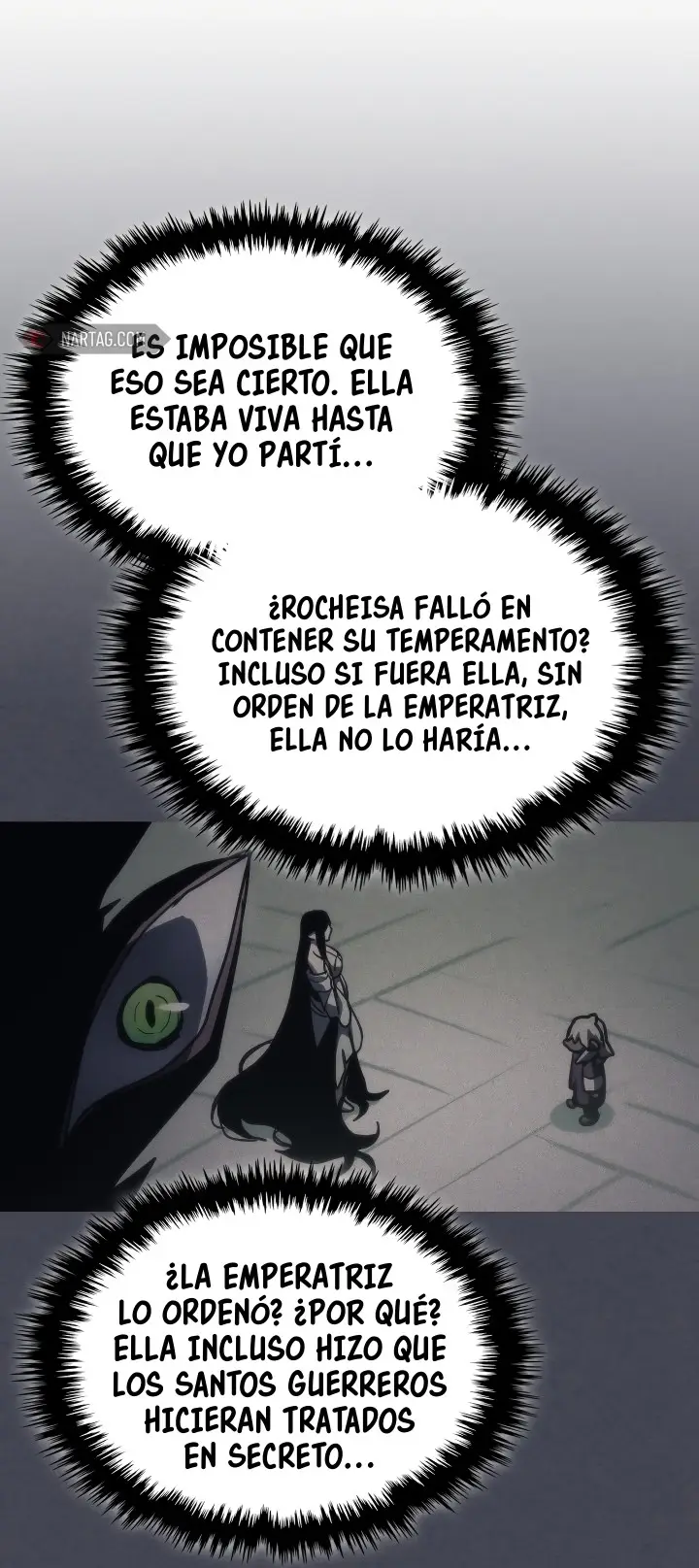 Actuando como un jefe final pero soy demasiado vago para ello capítulo 124, página 91
