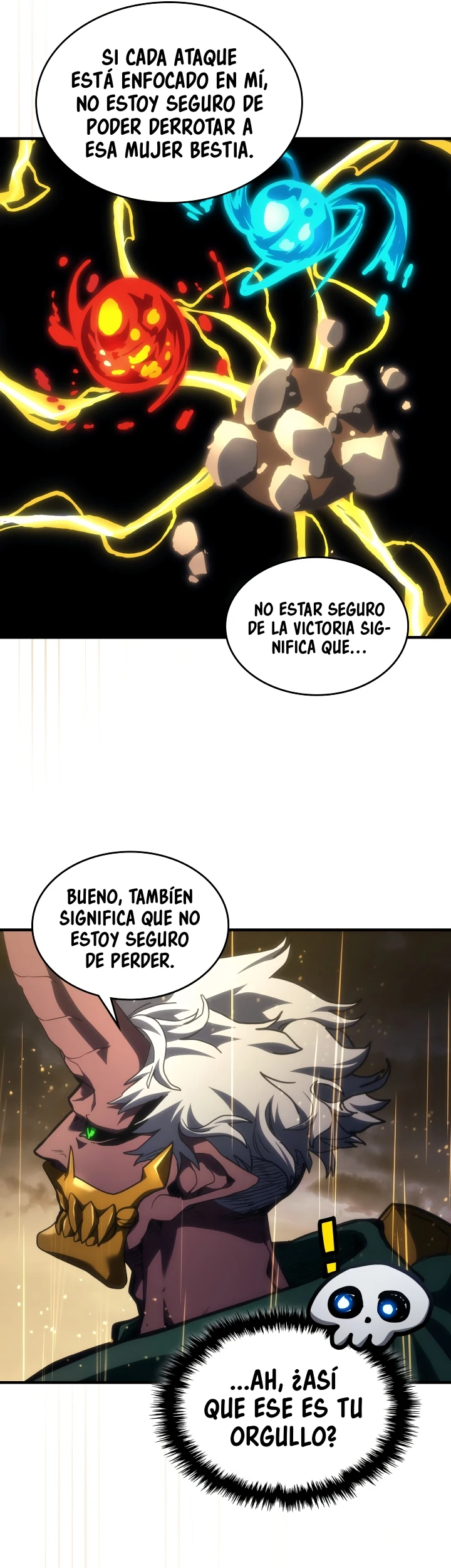 Actuando como un jefe final pero soy demasiado vago para ello capítulo 132, página 25