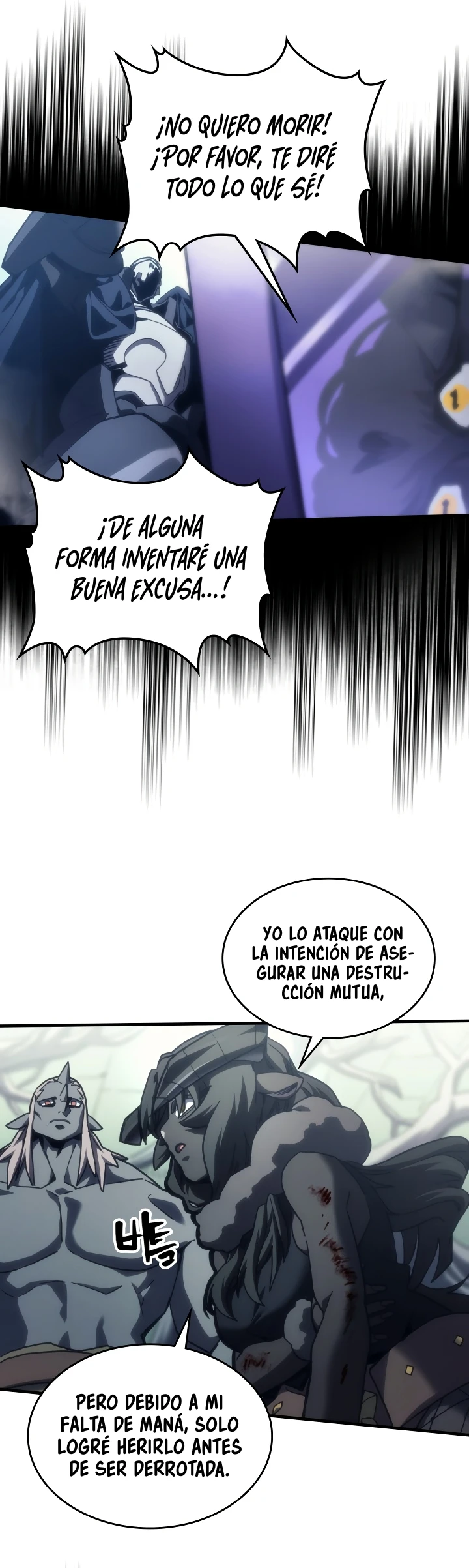 Actuando como un jefe final pero soy demasiado vago para ello capítulo 134, página 10