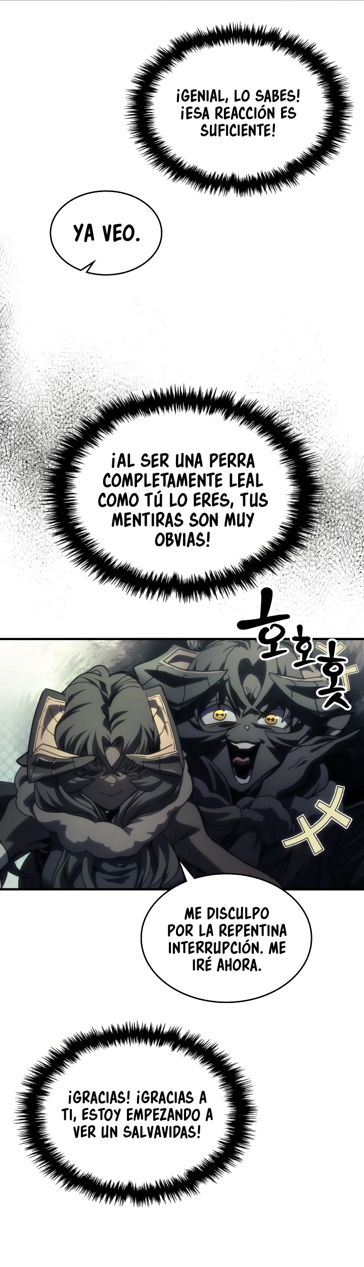 Actuando como un jefe final pero soy demasiado vago para ello capítulo 134, página 37
