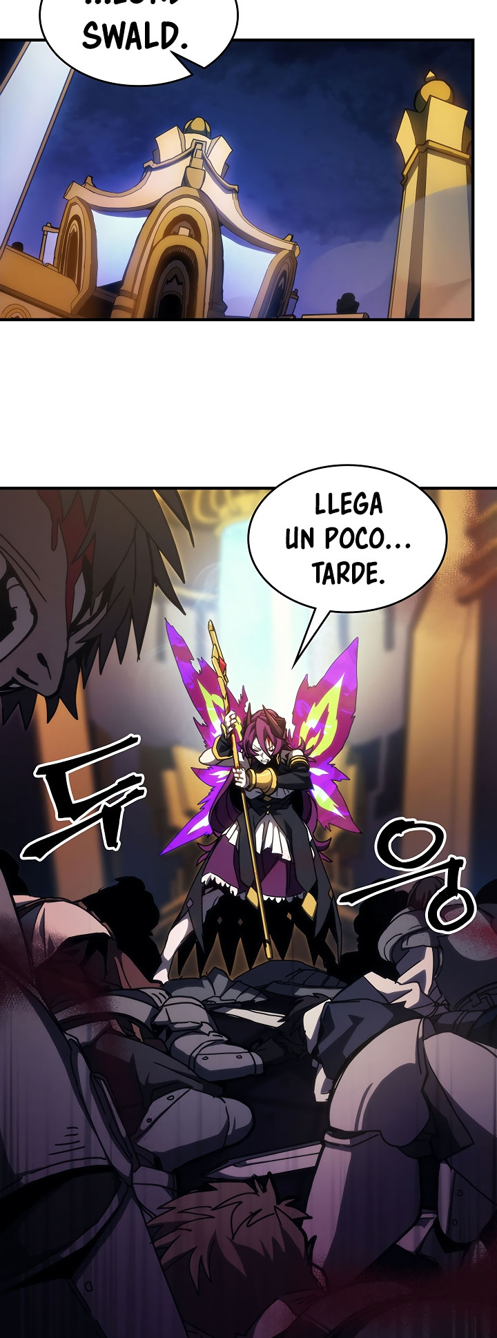 Actuando como un jefe final pero soy demasiado vago para ello capítulo 17, página 27