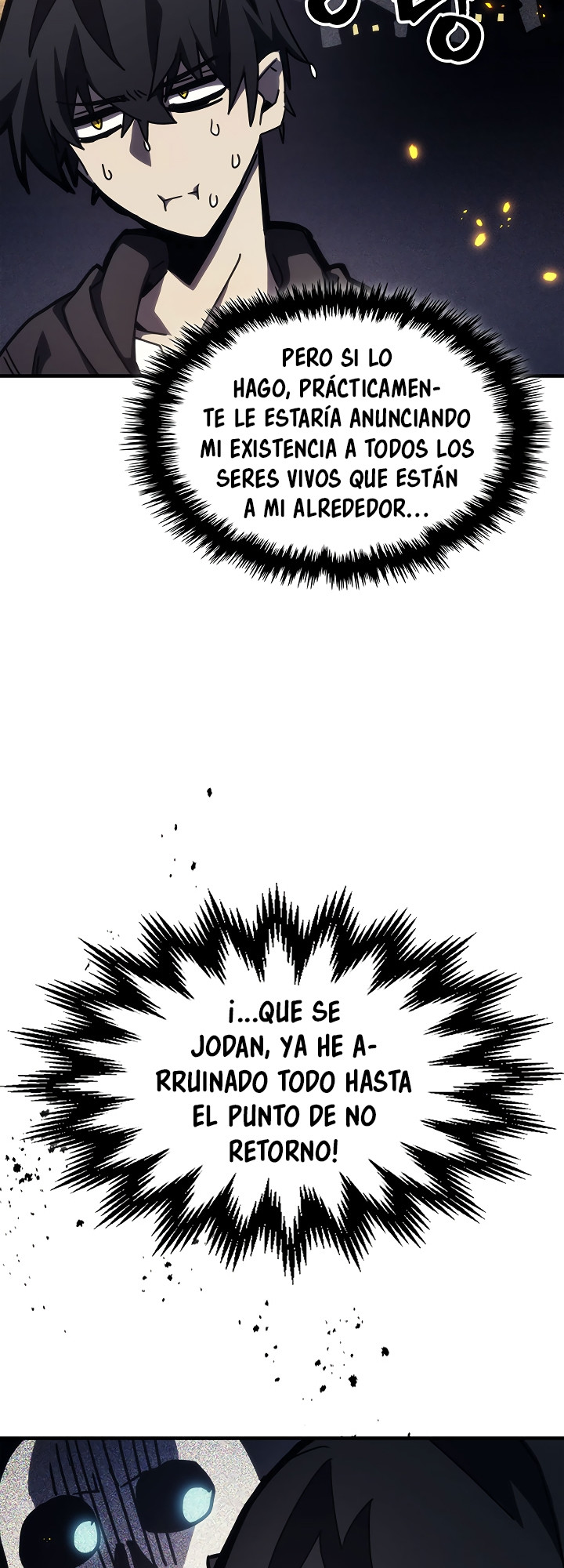 Actuando como un jefe final pero soy demasiado vago para ello capítulo 17, página 37