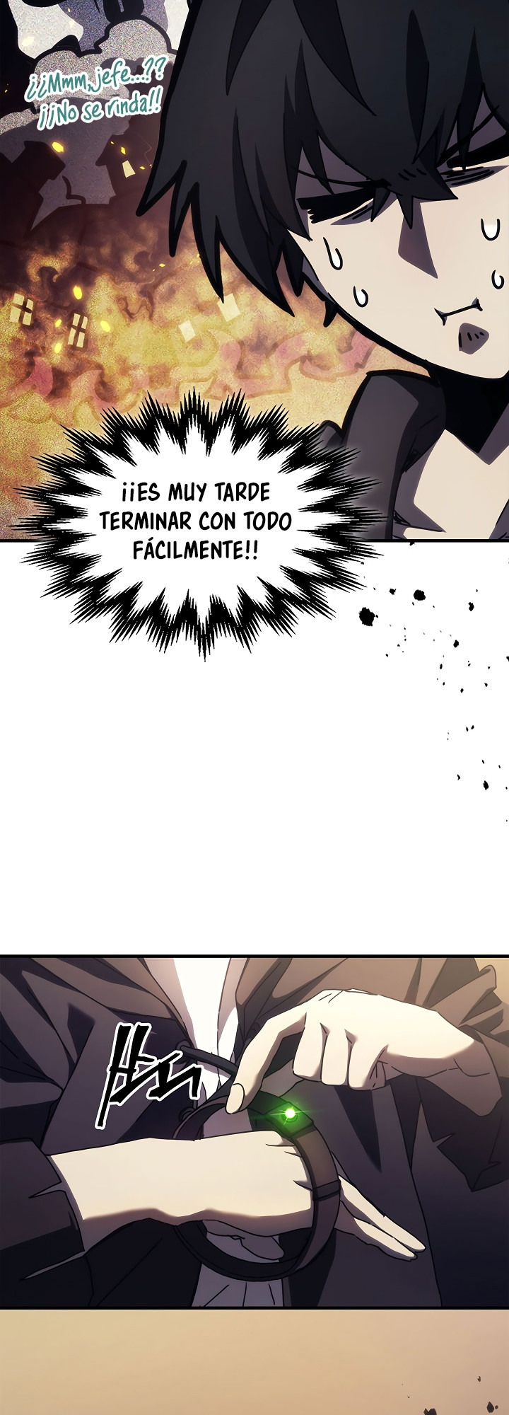 Actuando como un jefe final pero soy demasiado vago para ello capítulo 17, página 38