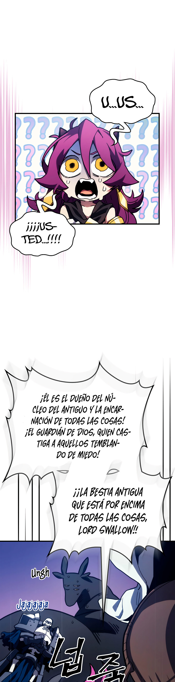 Actuando como un jefe final pero soy demasiado vago para ello capítulo 20, página 39