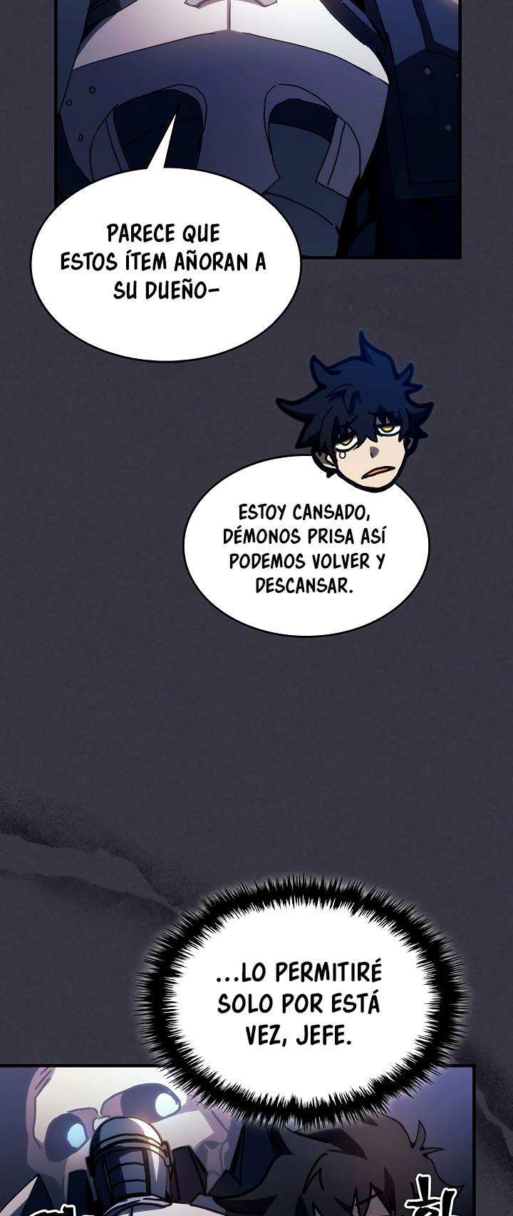 Actuando como un jefe final pero soy demasiado vago para ello capítulo 24, página 9