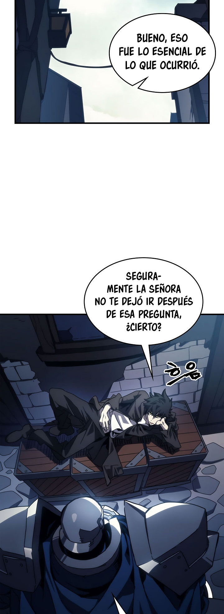 Actuando como un jefe final pero soy demasiado vago para ello capítulo 27, página 52