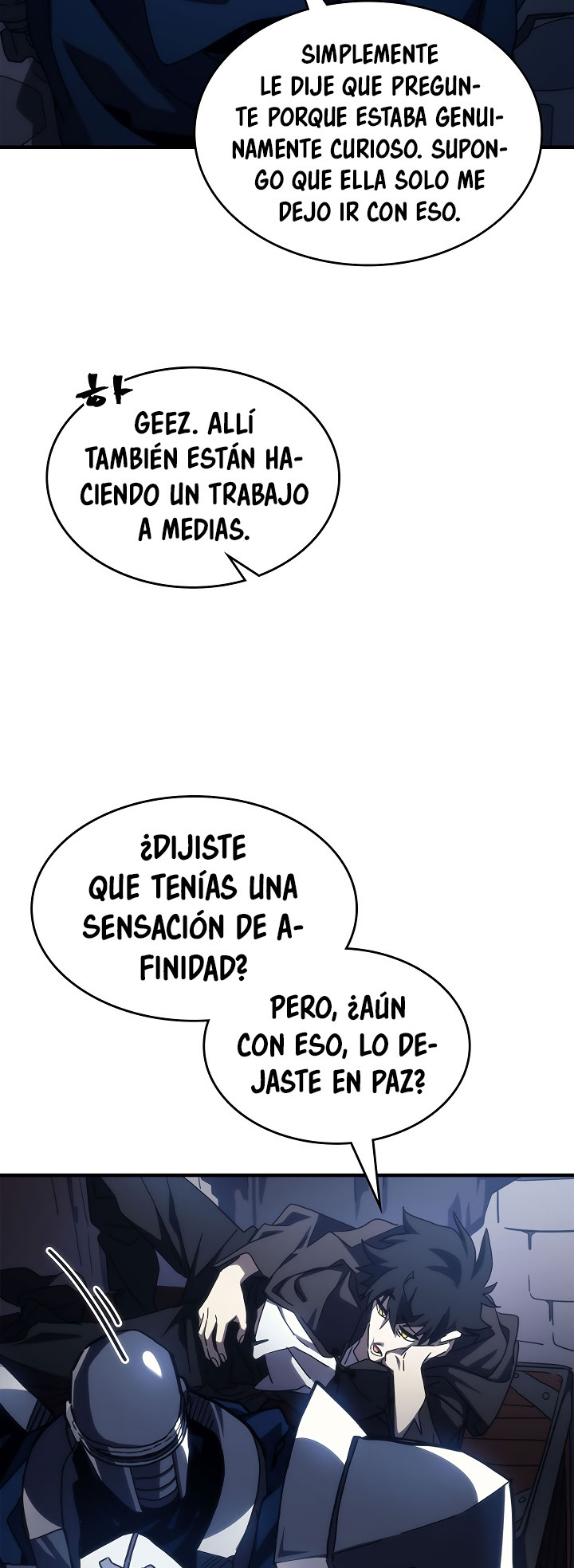 Actuando como un jefe final pero soy demasiado vago para ello capítulo 27, página 53