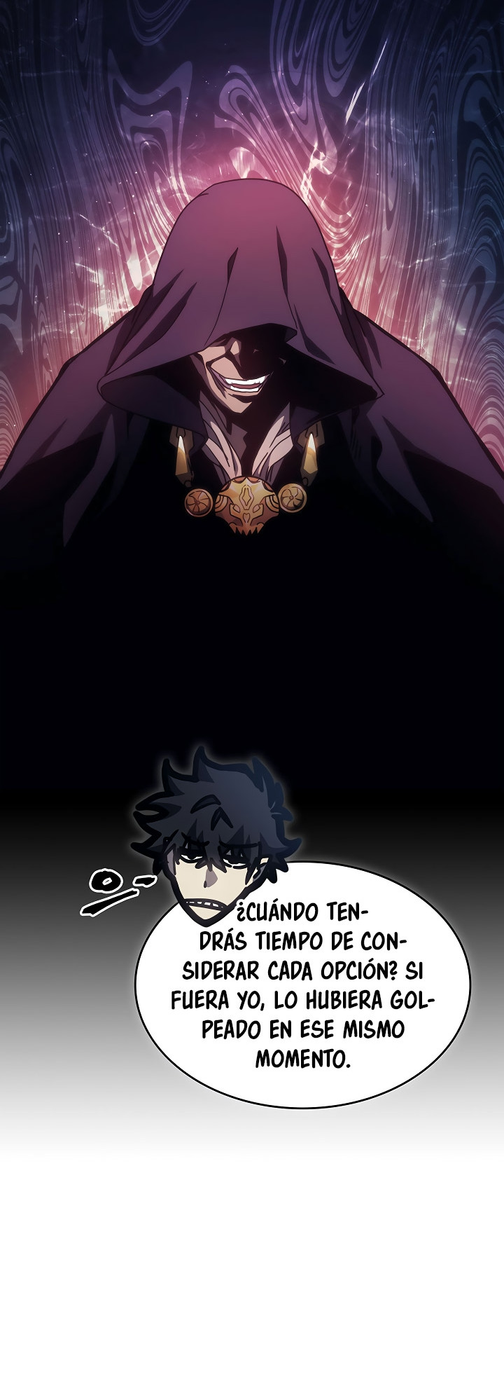 Actuando como un jefe final pero soy demasiado vago para ello capítulo 27, página 55
