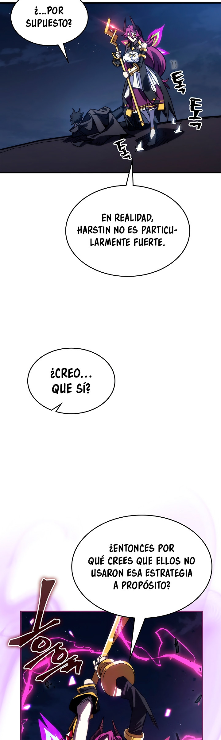 Actuando como un jefe final pero soy demasiado vago para ello capítulo 28, página 36