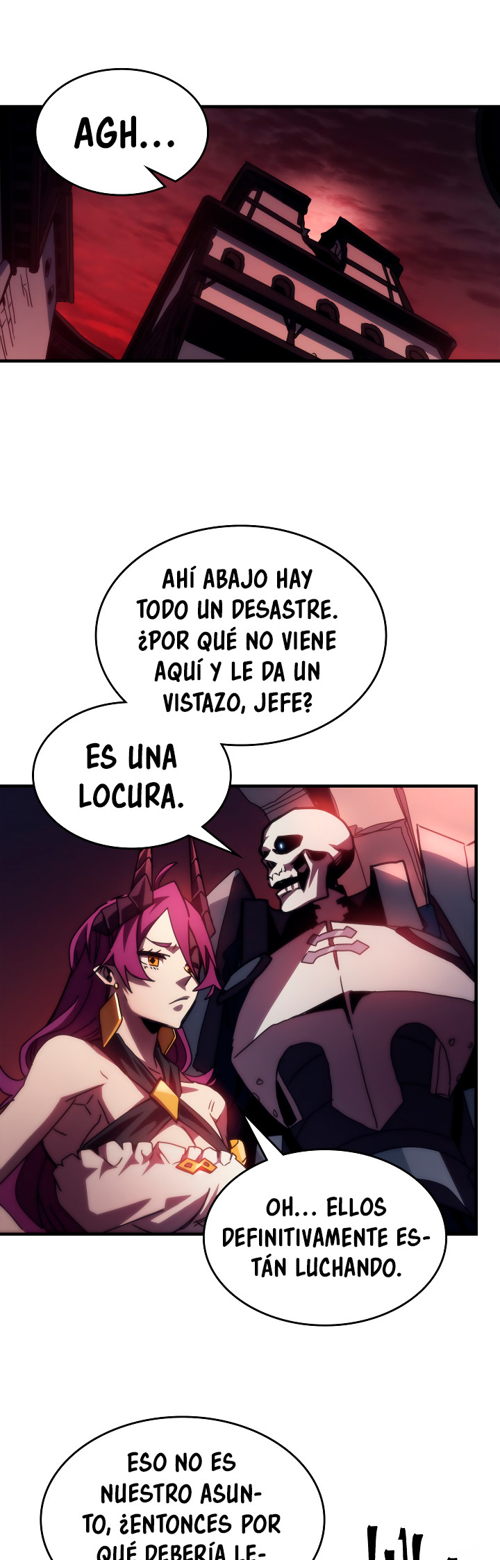 Actuando como un jefe final pero soy demasiado vago para ello capítulo 34, página 32