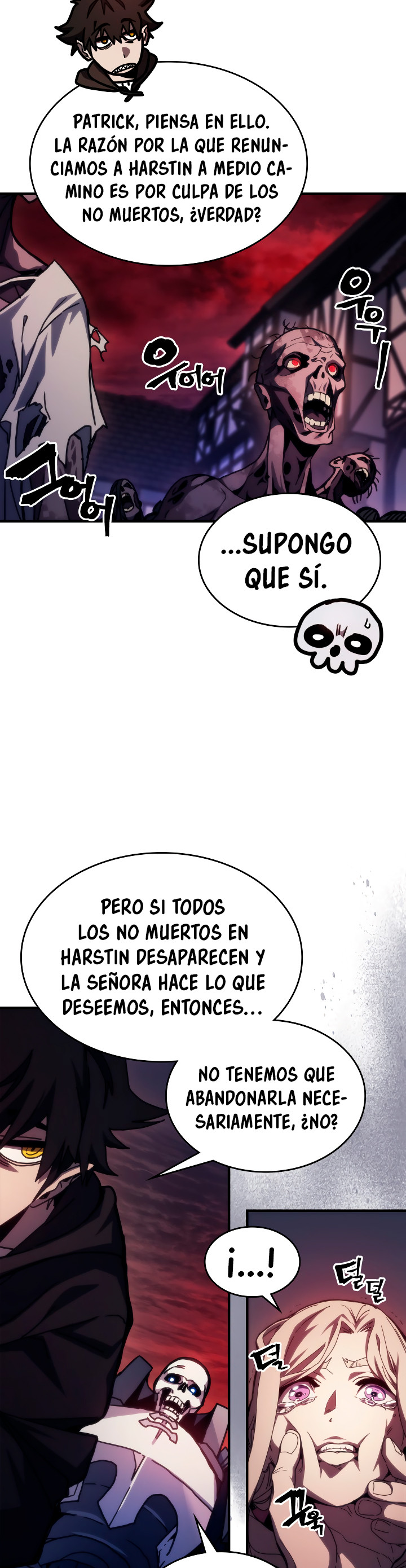 Actuando como un jefe final pero soy demasiado vago para ello capítulo 35, página 5