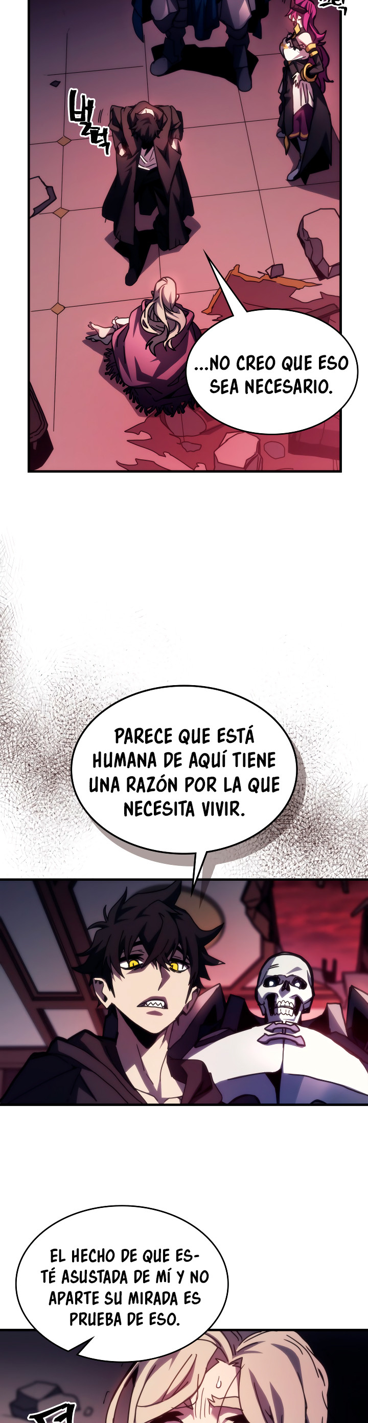 Actuando como un jefe final pero soy demasiado vago para ello capítulo 35, página 7