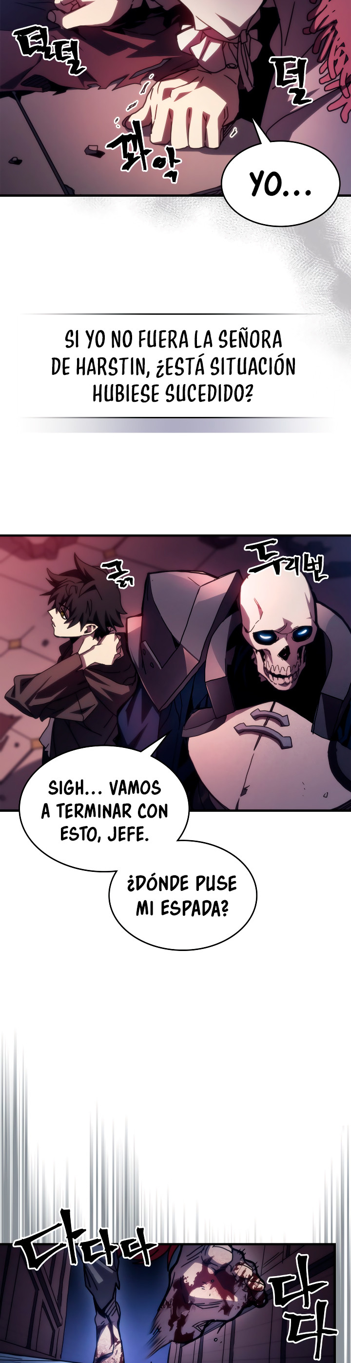 Actuando como un jefe final pero soy demasiado vago para ello capítulo 35, página 17
