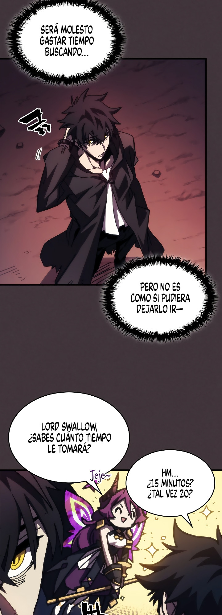Actuando como un jefe final pero soy demasiado vago para ello capítulo 37, página 12