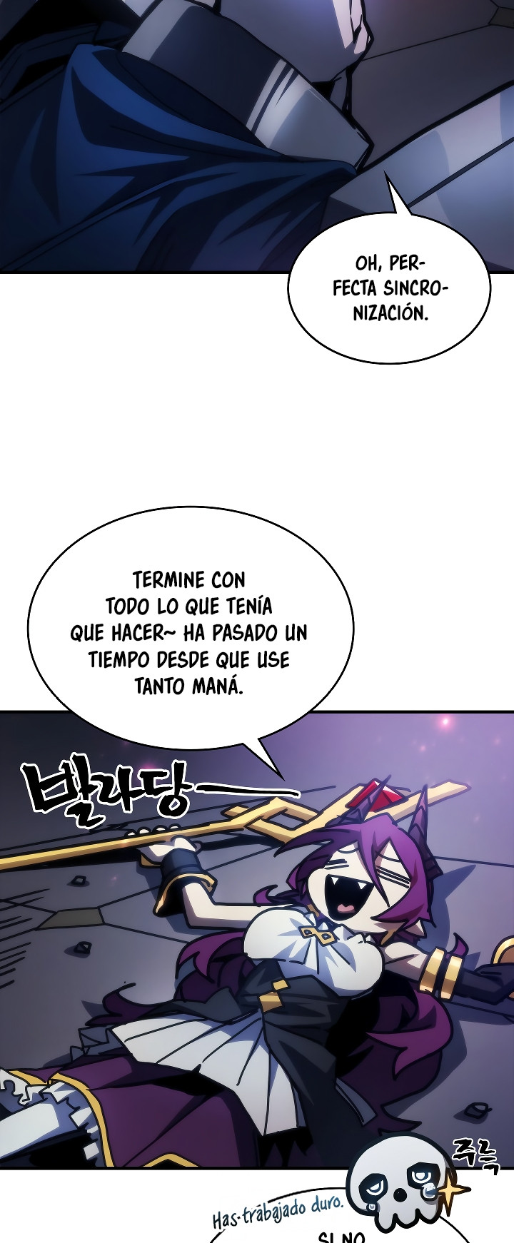 Actuando como un jefe final pero soy demasiado vago para ello capítulo 39, página 48