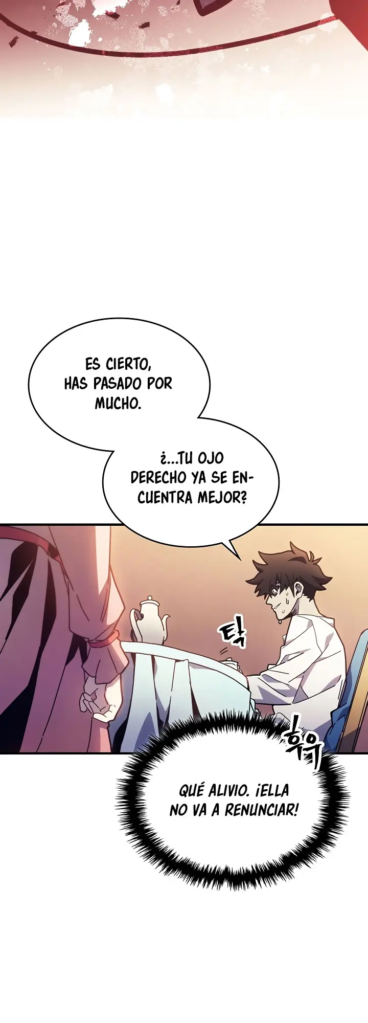 Actuando como un jefe final pero soy demasiado vago para ello capítulo 4, página 38
